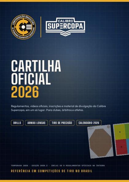 Capa da Cartilha Oficial 2026