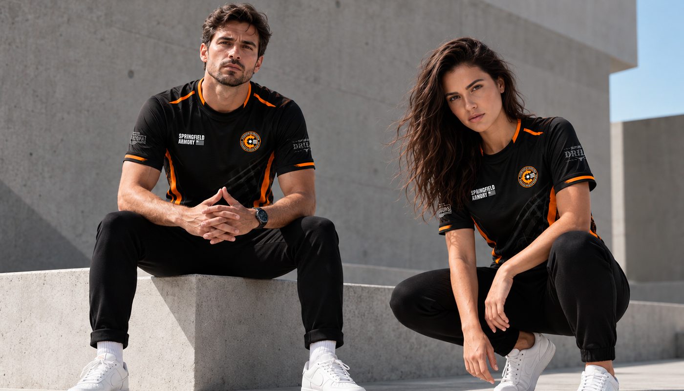 Atletas com o uniforme oficial da Calibre Supercopa